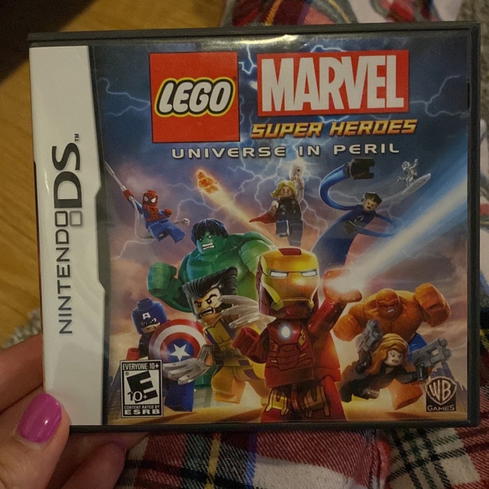 lego marvel nintendo DS game